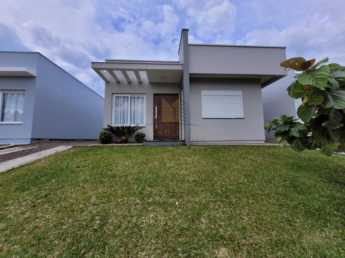 Casa para Venda em Dois Irmãos, Bela Vista, 2 dormitórios, 1 banheiro, 2 vagas - Luciano Dapper Corretor de Imóveis