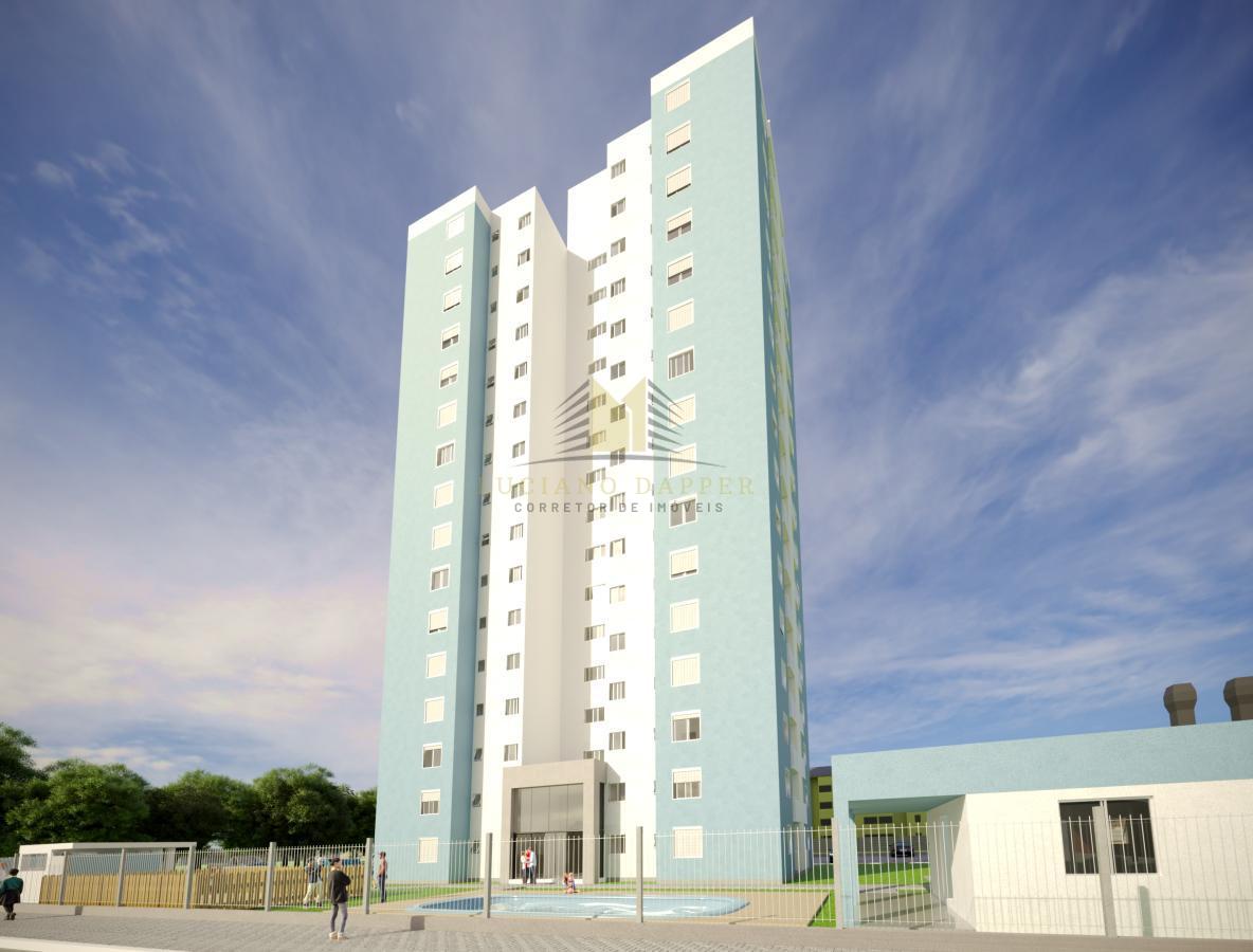 Apartamento para Venda em Novo Hamburgo, Industrial, 2 dormitórios, 1 banheiro, 1 vaga - Luciano Dapper Corretor de Imóveis