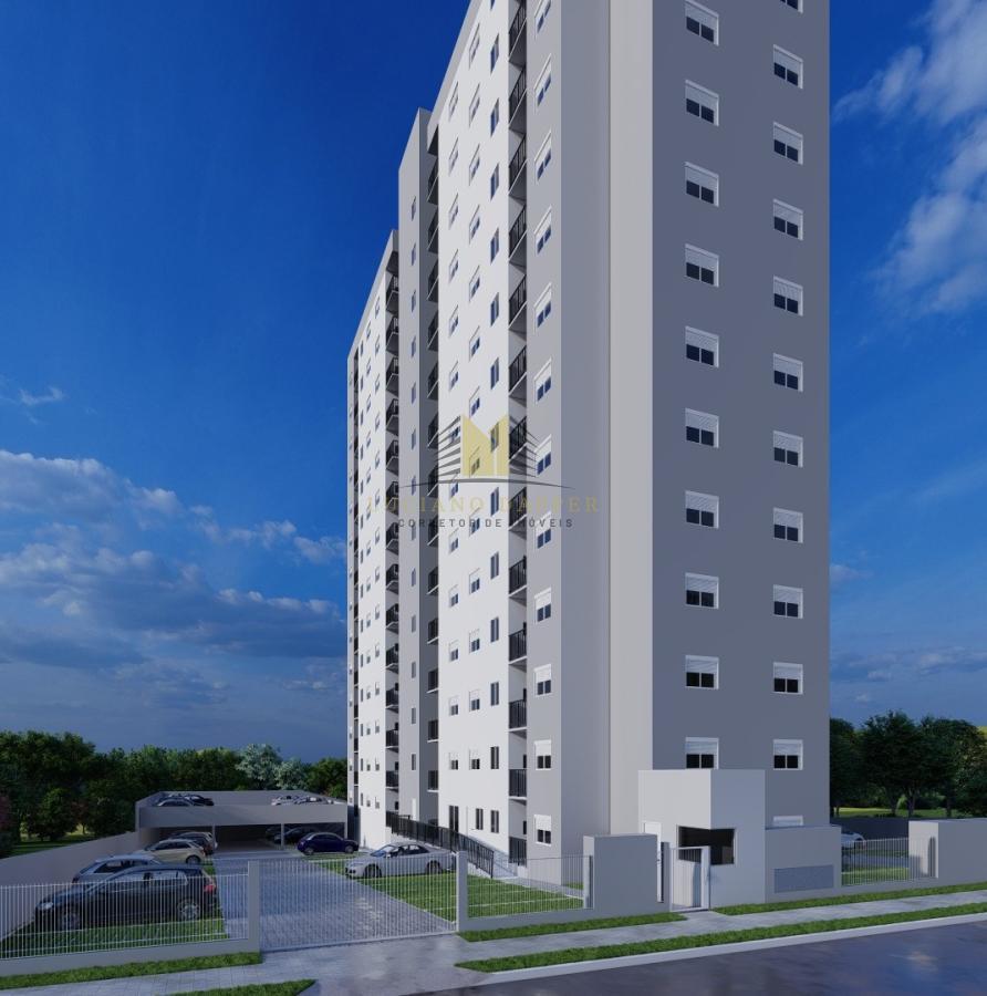 Apartamento para Venda em Novo Hamburgo, Rondônia, 2 dormitórios, 1 banheiro, 1 vaga